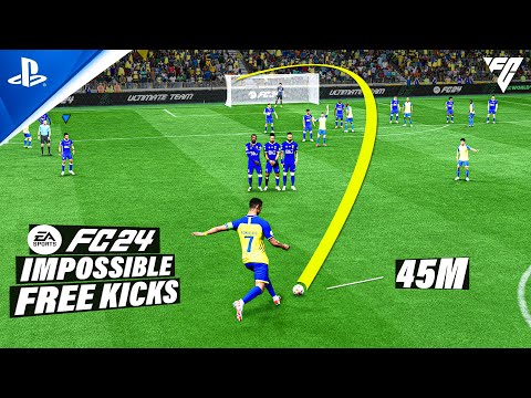 FC 24 | Free Kicks Compilation #1 PS5 4K