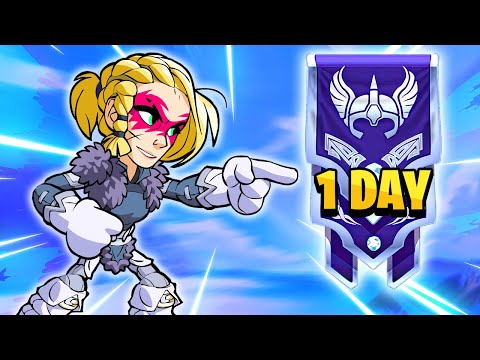 How To Reach DIAMOND In 1 Day - [Brawlhalla]
