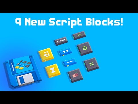 9 new Script Blocks! How do they Work? | Fancade 1.4