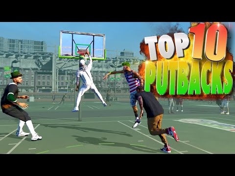 Top 10 AMAZING PUTBACK DUNKS - NBA 2K17