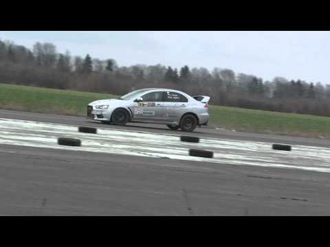 J. Suder (Lancer Evo X) - II Runda MOTUL Rallyland Cup (28.03.2015)