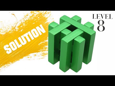 #1 Puzzle a metal puzzle from Puzzle Master - Solution