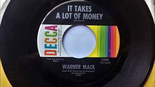 It Takes A Lot Of Money + A Million Thoughts From My Mind , Warner Mack , 1966