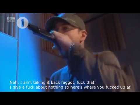 Eminem's 3 Freestyle Verses with Tim Westwood Radio 1 (Uncensored/With Lyrics)