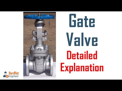 Types of gate valve with its accessories