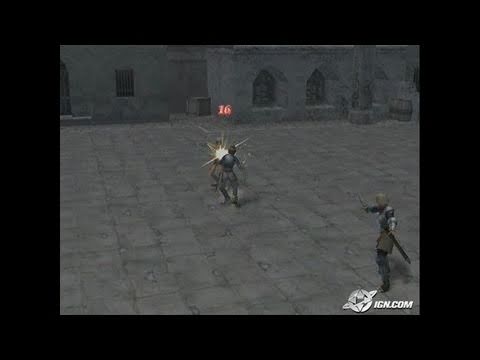 Suikoden IV PlayStation 2 Gameplay - Street fight