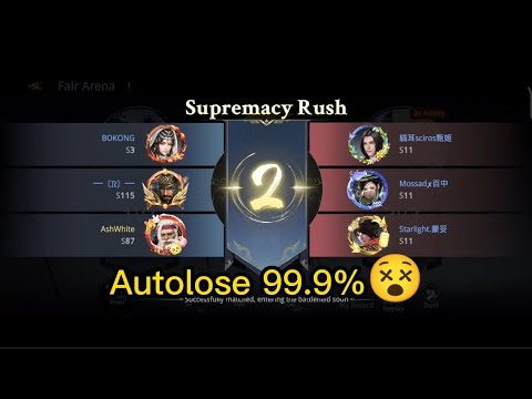 Meet Mossad real team Autolose 99.9% in Fair 3v3 - Dynasty Legends 2