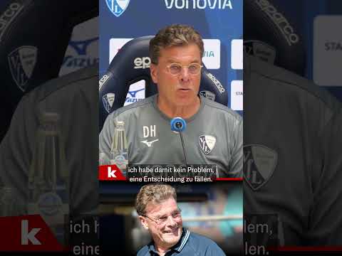 Hecking will nicht unbedingt All-in: "Kann auch sein, dass ich falsch liege" #shorts