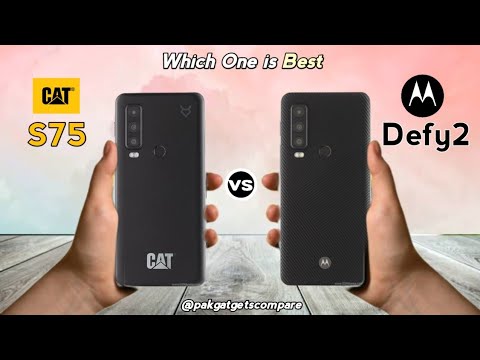 Cat S75 vs Motorola Defy 2