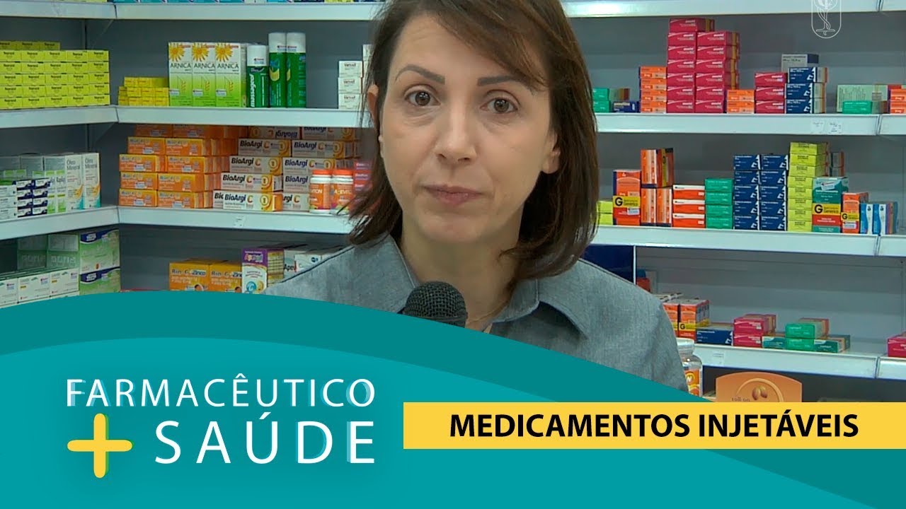 FARMACÊUTICO + SAÚDE: Medicamentos Injetáveis