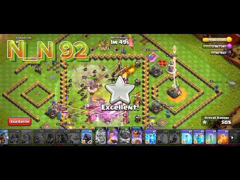 CLAN FEST CHALLENGE ROUND 2 FOR 3 STAR CLASH OF CLANS #clashofclansattacks #clashofclansindonesia