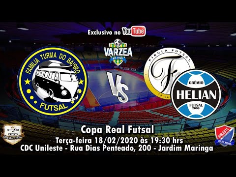 Família Turma do Bairro FS  x  Firula/Grêmio Helian FS - Copa Real Futsal 2020
