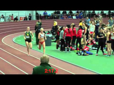 4x400m uSherbrooke Femme - Boston Indoor 2016