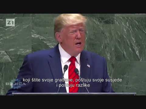 DONALD TRUMP: Budućnost ne pripada 'Globalistima!'