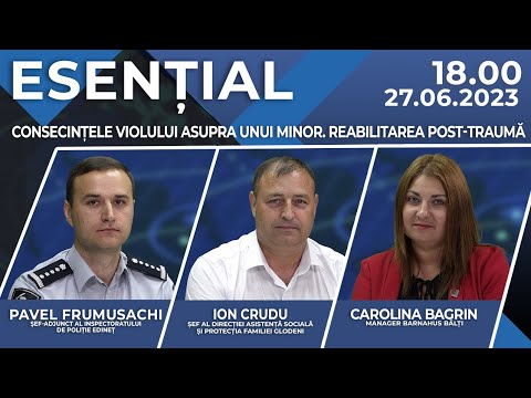 Esențial // Consecințele violului asupra unui minor. Reabilitarea post-traumă