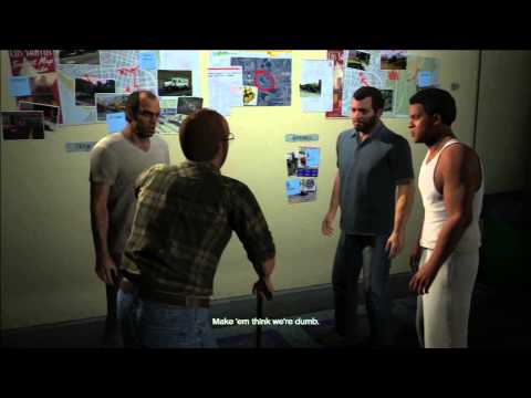 Grand Theft Auto V (GTA 5) Walkthrough Part 101: The Big Score Heist Setup "PS3 Gameplay" (HD)