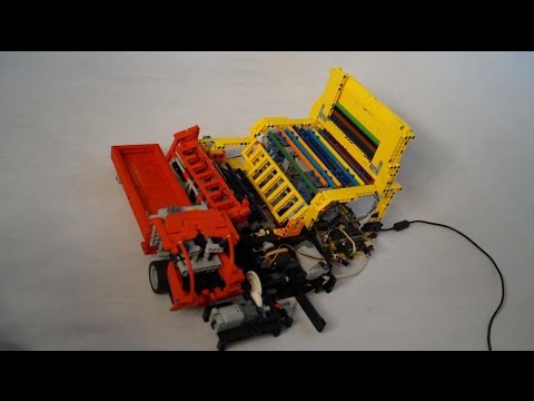Lego Technic: Pencil Sharpener line MOC