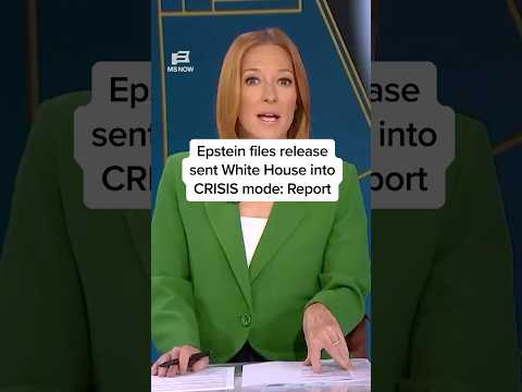 Epstein files release sent White House into CRISIS mode: Report