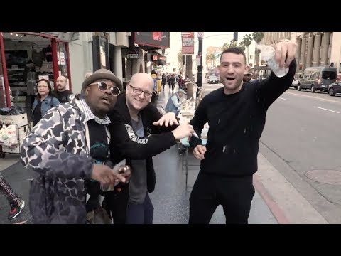 Biz Nasty + Rear Admiral Take On The Hollywood Walk Of Fame - West Coast Wagon Tour