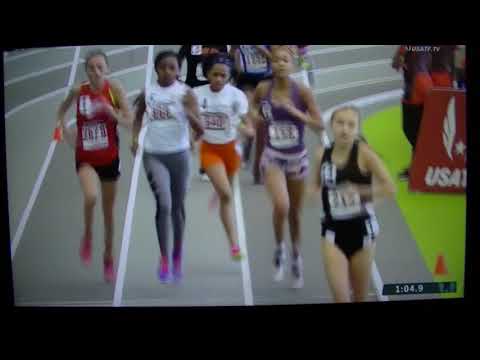 2018 USATF Hershey Indoor Nationals, Girls 13/14 800 Section 6