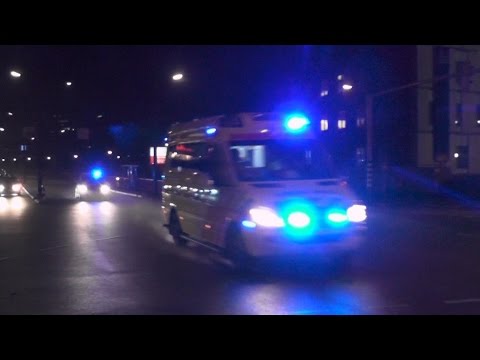[Hoofddorp → Groningen] Ambulance 12-182 onder politiebegeleiding naar het UMCG