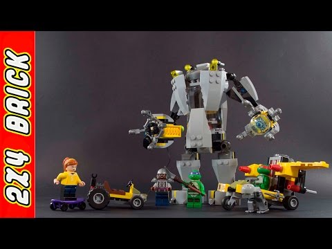 Vidéo LEGO Tortues Ninja 79105 : L'attaque du robot de Baxter