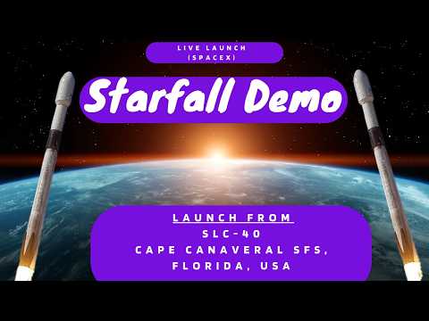 SpaceX Starfall LIVE | First Launch of SpaceX's New Return-to ...