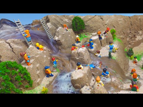 LEGO Dam Breach Sand Castle