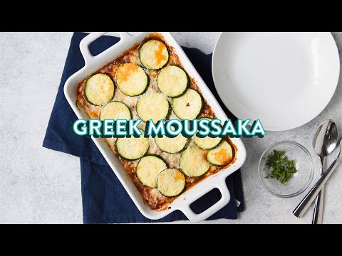 GREEK ZUCCHINI MOUSSAKA