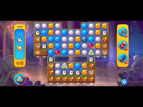 Fishdom level 11958 no boosters フィッシュダム ノーマル