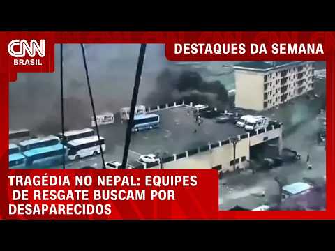 Tragédia no Nepal e na China: entenda o impacto das enchentes | DESTAQUES DA SEMANA
