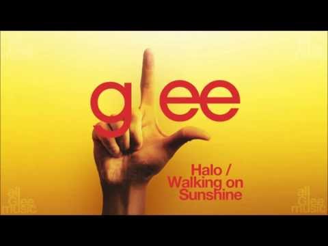 Halo / Walking On Sunshine | Glee [HD FULL STUDIO]