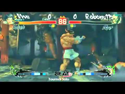 [BeatByContest 2011] Singles - Pool 6 - V-Ryu (MA) vs RoboMuTTz (SA)