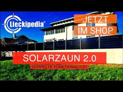 Entdecke den Solarzaun 2.0 – Die Revolution in der erneuerbaren Energie!