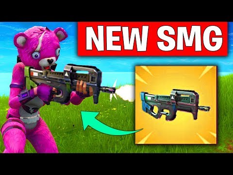 NEW UPDATE COMPACT SMG P90 IN FORTNITE BATTLE ROYALE (EPIC AND LEGENDARY SMG)