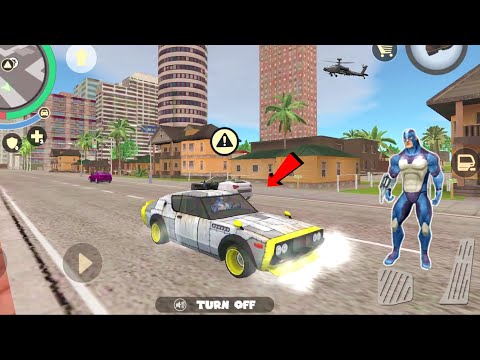 Rope Hero: Vice Town (ROADSTER Fastest Car on Road) ROADSTER - Monster Heart! - Android Gameplay HD