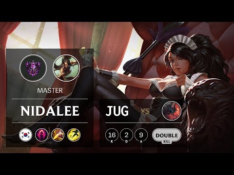 Nidalee Jungle vs Aatrox - KR Master Patch 9.11