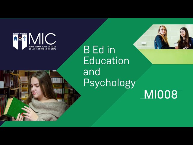 Education and Psychology - MI008