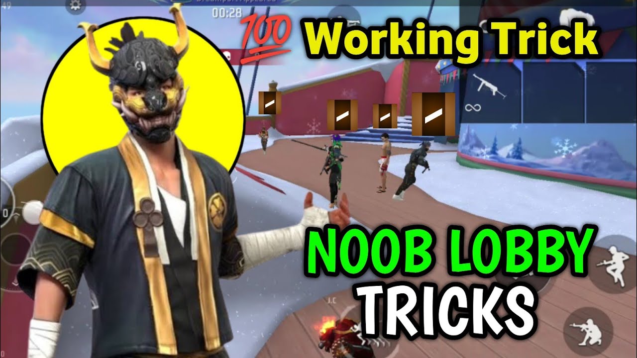 BR Rank Noob Lobby Secret Glitch | 💯 Working Trick ✅