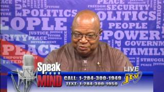 SPEAK YOUR MIND   22ND SEPTEMBER 2016