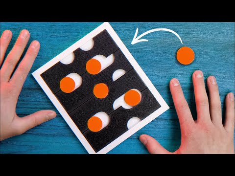 Try to fit all circles in a frame - 3D printed puzzle