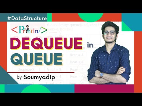 7 3 Dequeue In Queue Delete Element From Queue Queue Data Structure Println