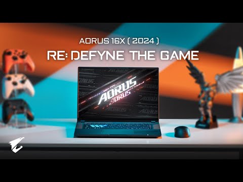 Ноутбук Gigabyte Aorus 16X 9SG 2024 (AORUS 16X 9SG-43UAC54SH) Midnight Gray