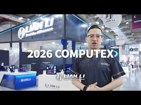 Lian Li presenta nueva fuente de alimentación con salida de energía giratoria en Computex 2025