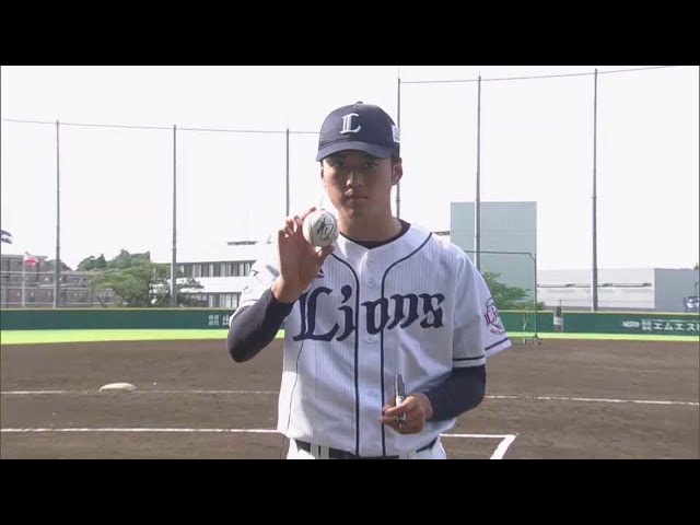 【ファーム】6月24日 ライオンズ・佐藤隼輔投手 若獅子インタビュー