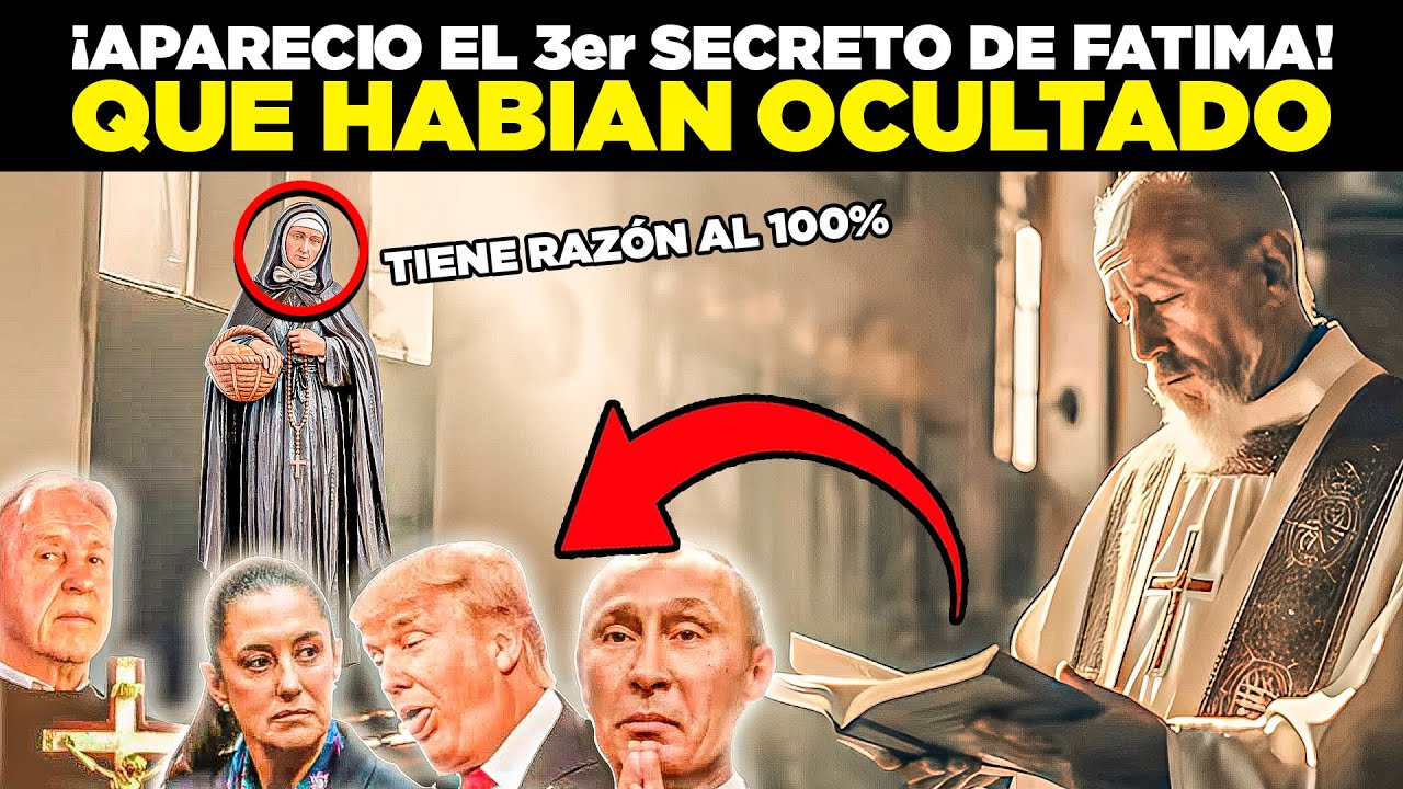 Padre que Leyó la Tercera Profecía de Fátima Muestra TODA la VERDAD y TODOS ESTÁN en SHOCK!