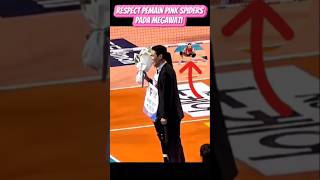 respect pemain pink spiders pada Megawati#redsparks