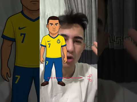 Ronaldoya şort yapıyoruz #keşfet #shorts