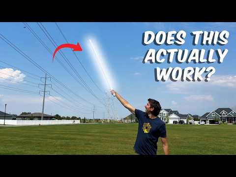 Can Power Lines Really Light a Bulb in Your Hand?