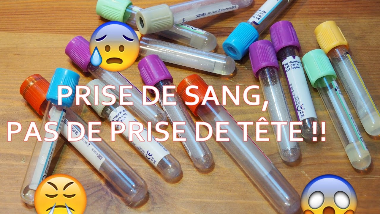 Une Prise de sang, pas de prise de tête!!!!